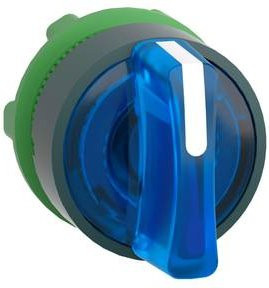 Schneider Electric ZB5AK1363 Leuchtwahlschalter-Frontelement in Blau aus Kunststoff - Bild 1