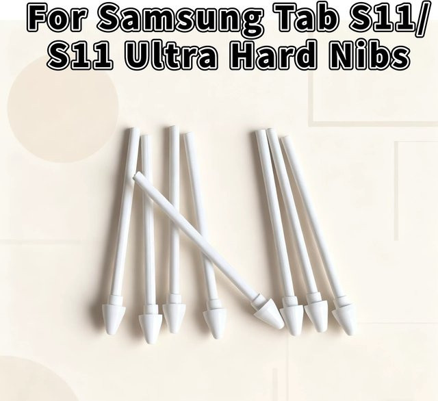 Samsung S Pen Ersatzspitzen Set mit Werkzeug für Galaxy Tab S11 Ultra und SM-X736B SM-X930 in Weiß - Bild 1