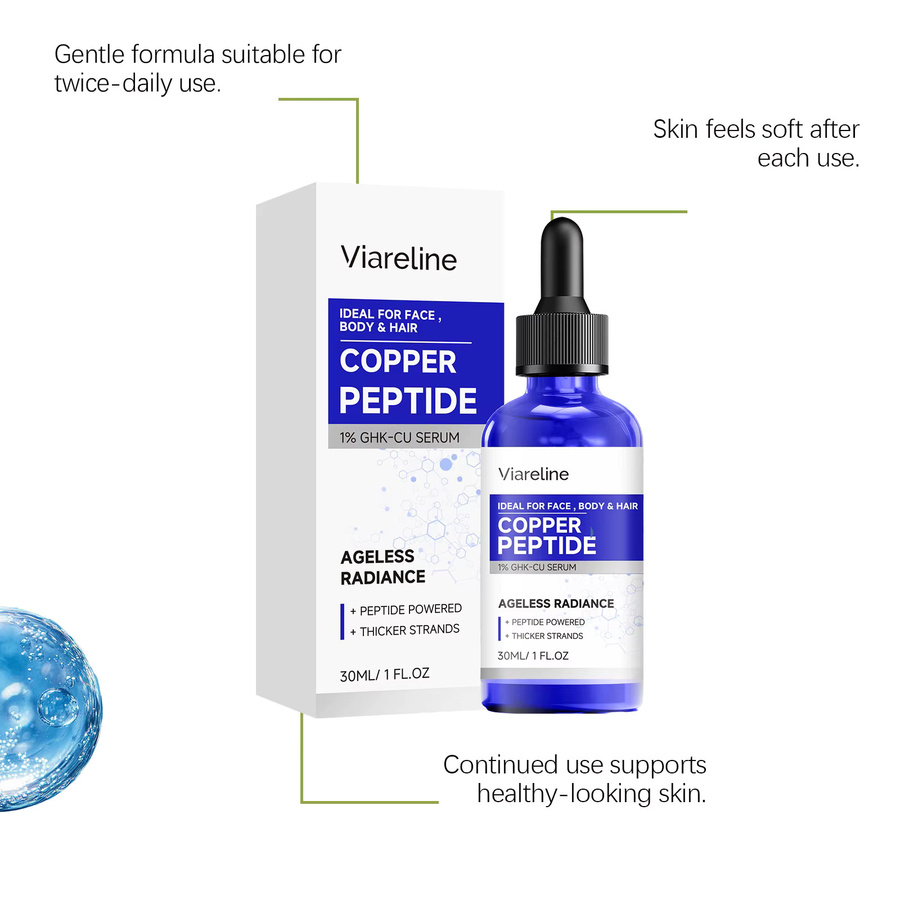 Ximonth Kupferpeptid-Essenz, Serum für Gesicht und Körper, Unisex - Bild 3