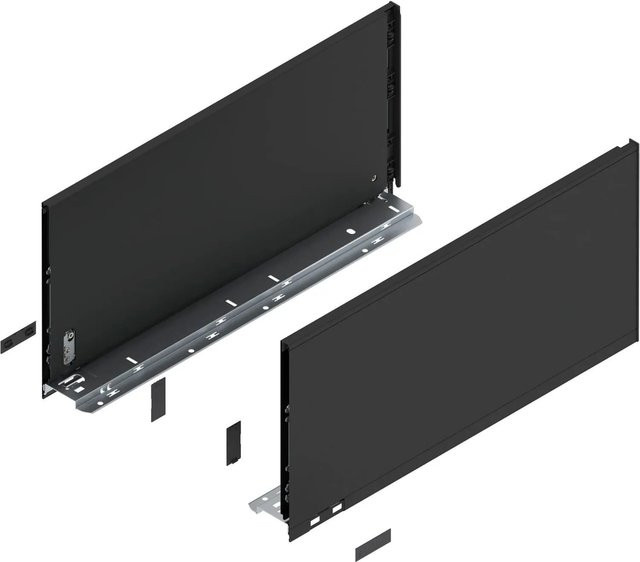 Blum Zarge Legrabox Pure Höhe F Nennlänge 500 mm Carbonschwarz Matt - Bild 1