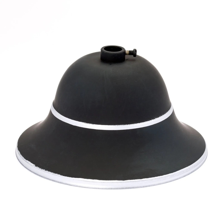 Orion Lightstyle Baldachin Flämisch in Messing, Schwarz und Silber, Durchmesser: 110 mm - Bild 2