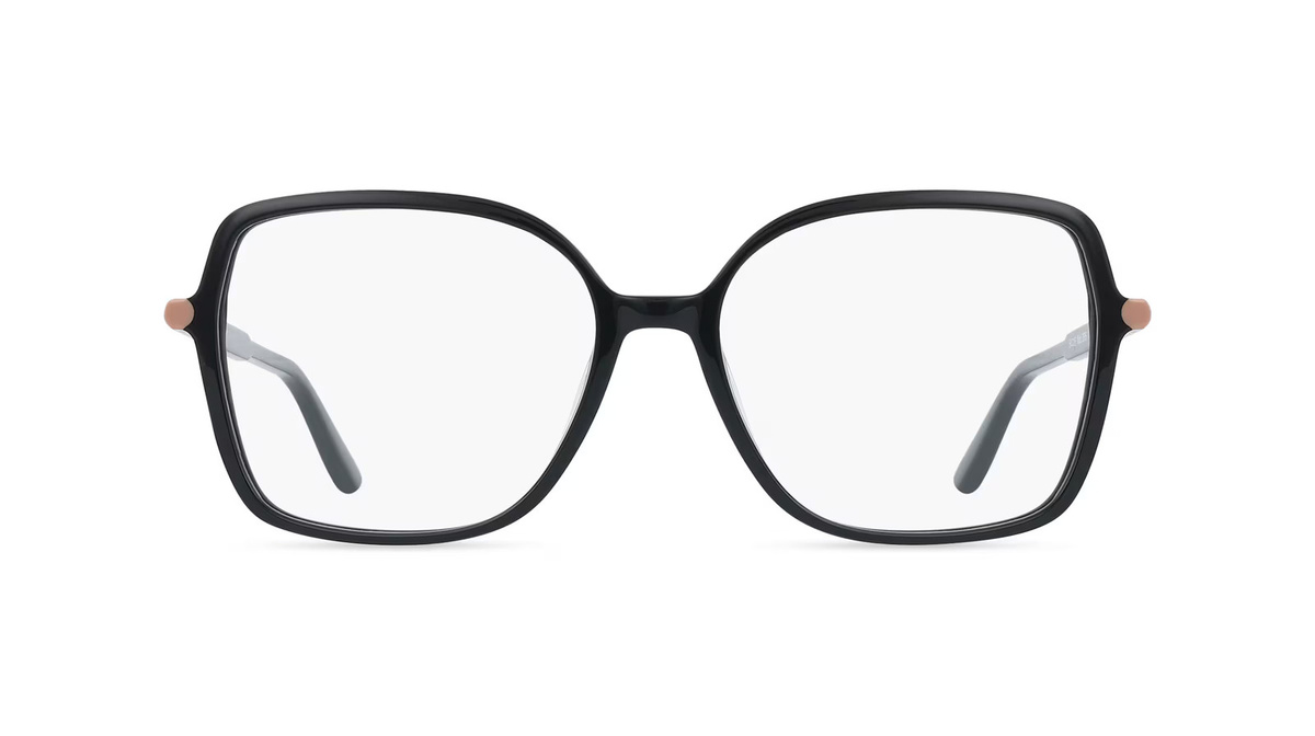 Mexx 2606 Korrektionsbrille, Damen, Vollrand, Eckig, Kunststoff, Schwarz - Bild 1