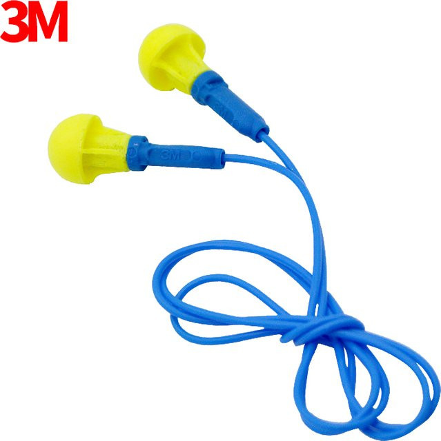 3M 318-1005 Schaumstoff-Ohrstöpsel zur Geräuschreduzierung, 5 Paar, 38 dB Dämmwert - Bild 1
