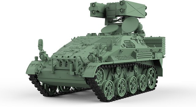 MRY-SFW Wiesel Ozelot Light Air Defence System Carrier, Militärmodellbausatz, Grün - Bild 1
