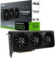 Asus GeForce RTX 5060 PRIME OC Grafikkarte, 8GB, Schwarz, DisplayPort und HDMI - Bild 1
