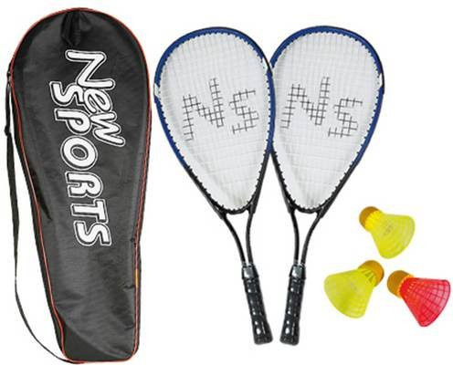 NSP Speedbadminton Set aus Aluminium inklusive Tasche - Bild 1