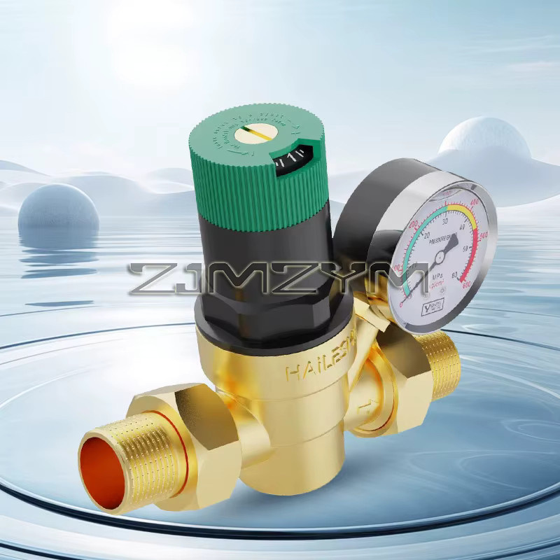 ZJMZYM Druckminderventil für Leitungswasser in Gold als Drehventil und Wasserdruckregelventil für Wohnmobile - Bild 2