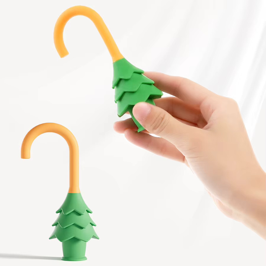 Kindersicherheits-Türstopper C-Shape Guard in Braun als Schutz gegen Einklemmen und Quetschen - Bild 2
