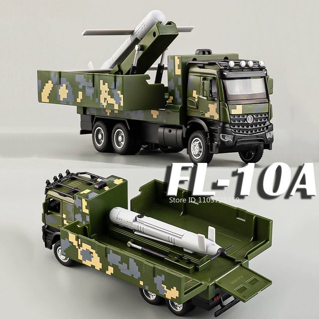 YBC YIBAICHENG Modellspielzeugautos, Maßstab 1:35, Metall, Licht und Sound - Bild 1
