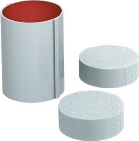 OBO Bettermann Rohrschale CTS-150 innenbeschichtet Click-System grau - Bild 1