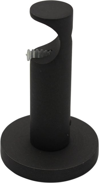 Mydeco Gardinenstangen-Halterung aus Eisen in Brush-Optik mit Ø 2 cm und 6,5 cm Abstand - Bild 1