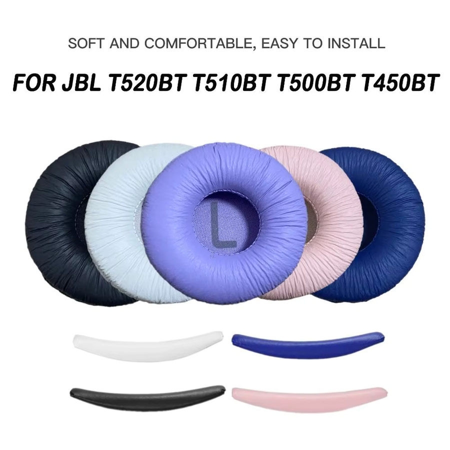 JBL Ersatz-Ohrpolster aus weichem Schaumstoff in Purple für T520BT T510BT T500BT T450BT - Bild 2
