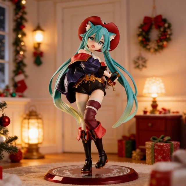 Bandai Hatsune Miku Actionfigur, 18cm, Einzelfigur - Bild 1