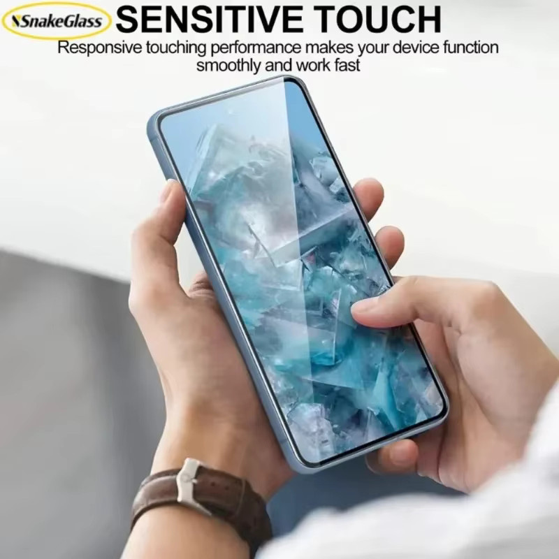 3 Stück Displayschutzglas aus gehärtetem Glas für Google Pixel 10 Pro XL 9 8 7 Pro 6A 5 4A 3A XL transparent - Bild 4