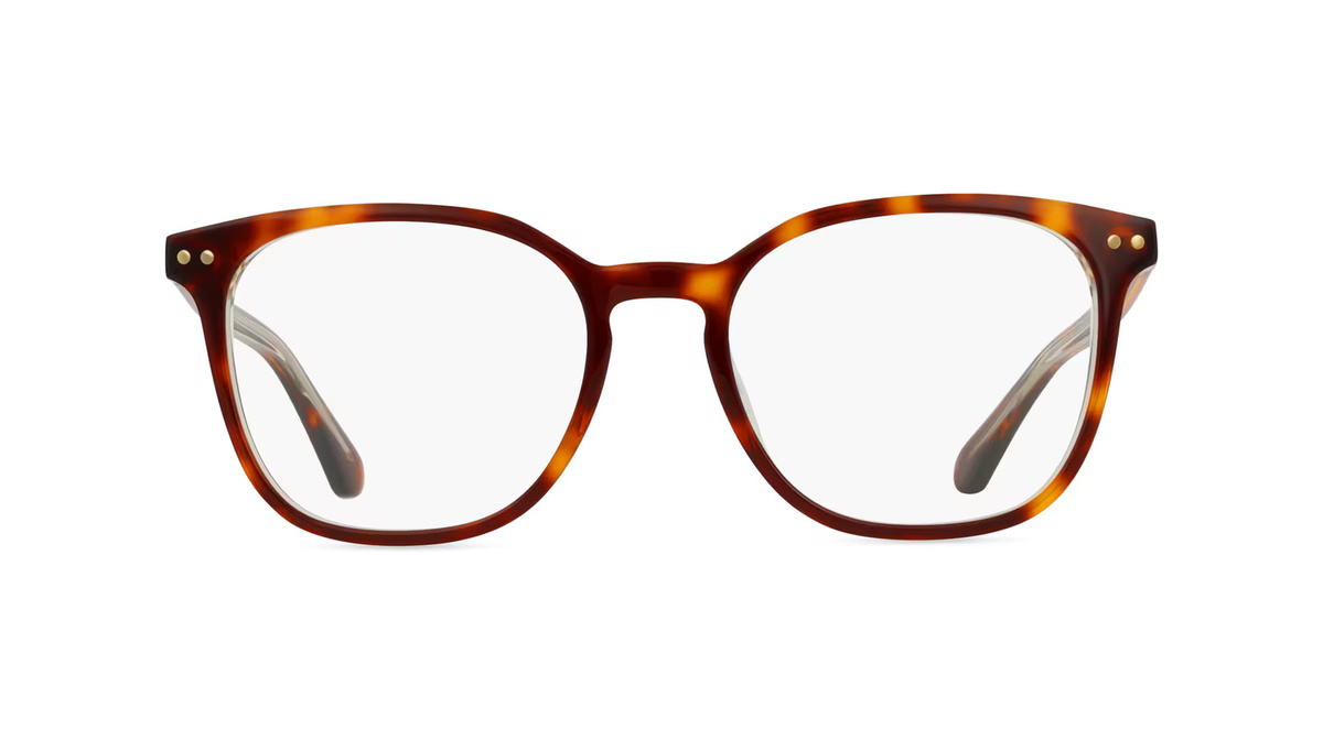 Kate Spade HERMIONE/G Korrektionsbrille, Vollrand, Eckig, Acetat, Havanna - Bild 1