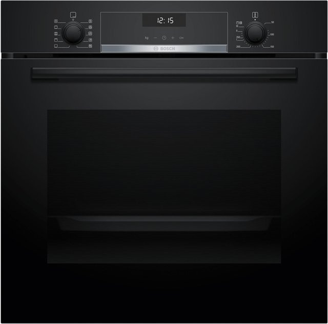 Bosch Backofen-Set HBD635CS64 mit Induktionskochfeld in Schwarz, Einbaugerät mit Heißluft und Energieeffizienzklasse A+ - Bild 1
