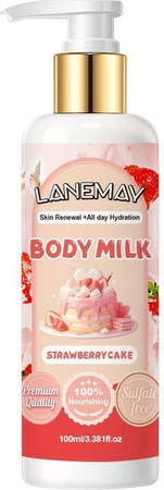 Perfect Skin Erdbeere & Milch Bodylotion, 100 ml, Unisex