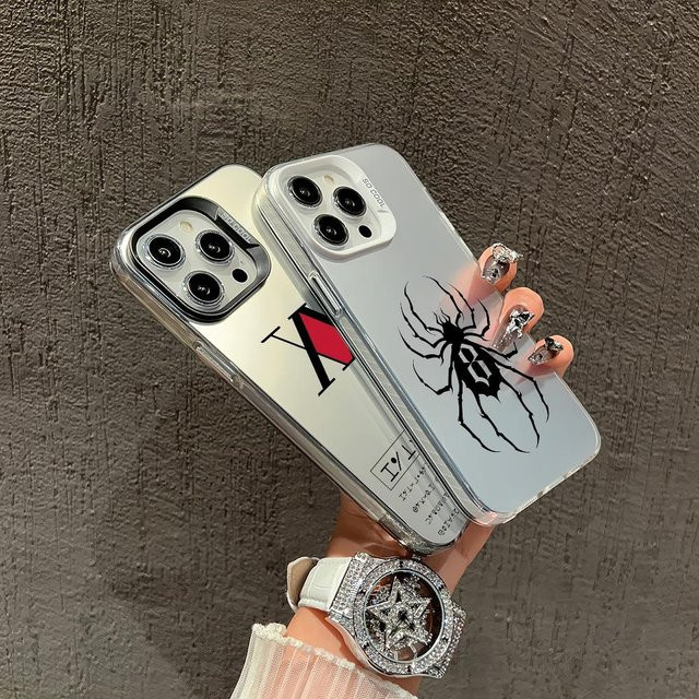 HXH H-Hunter X Hunter Handyhülle für iPhone 11 bis 17 Pro Max Plus, stoßfest mit matter Rückseite, transparent - Bild 1