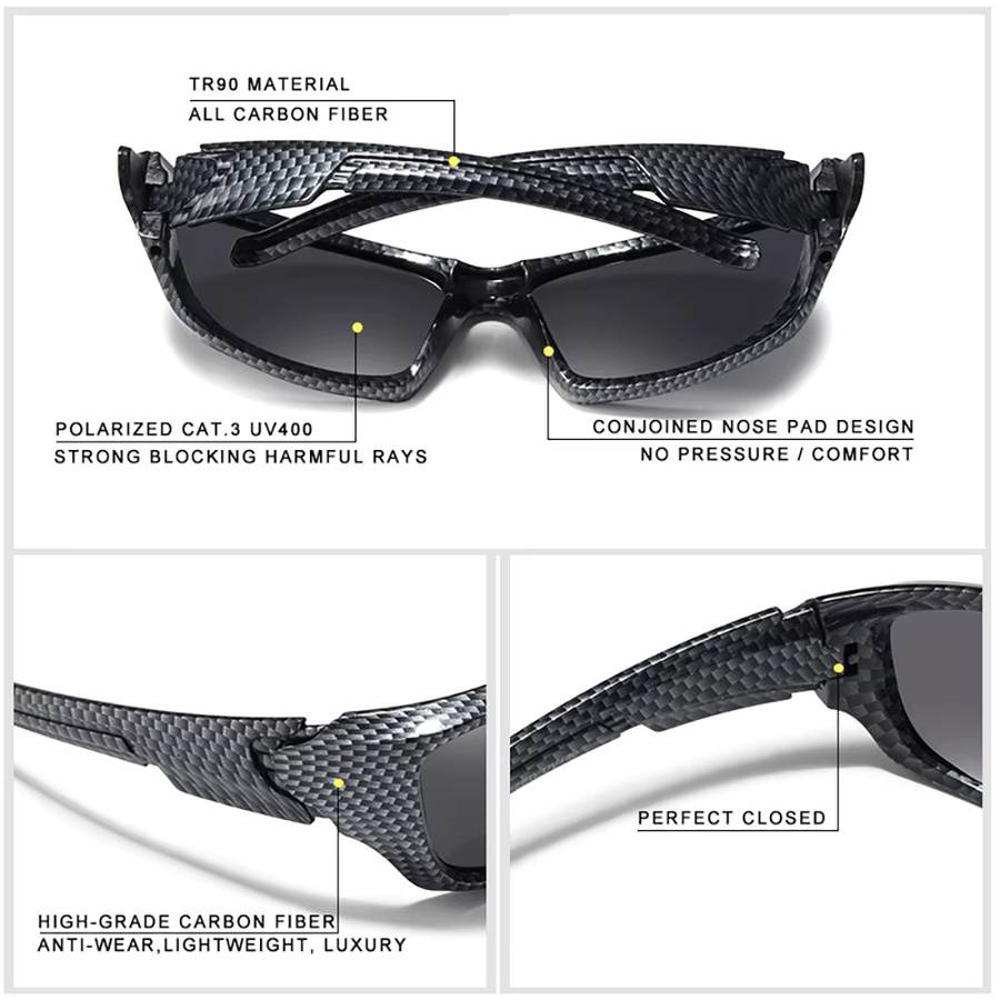 KINGSEVEN Sonnenbrille, Unisex, polarisiert, UV400 - Bild 2
