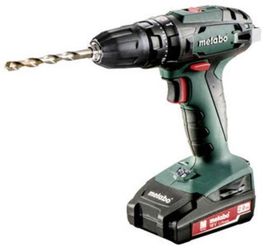 Metabo Akku-Schlagbohrschrauber SB 18 in Grün mit 2x 2,0 Ah Akkus und Ladegerät im Koffer - Bild 3