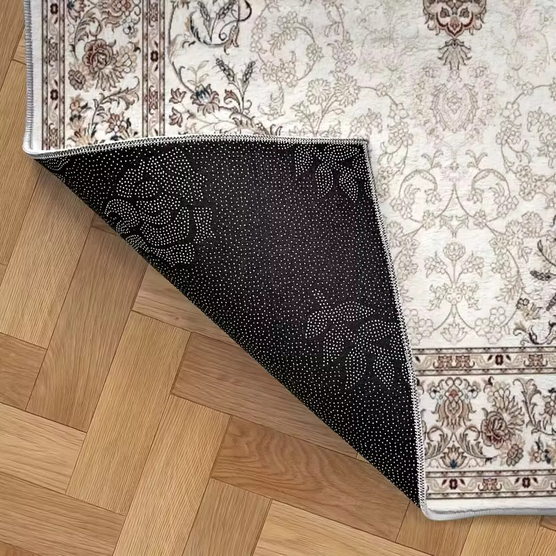 VIKAMA Boho Blumenteppich in Multicolour, maschinenwaschbar, rechteckig, B: 120 cm, T: 80 cm - Bild 3