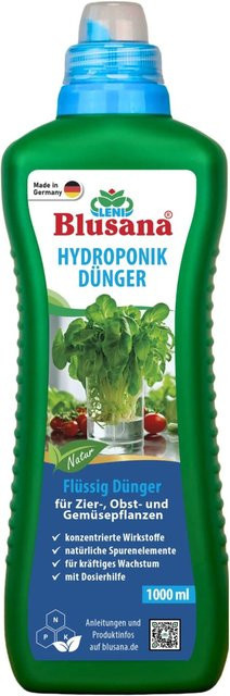 Blusana Flüssigdünger NPK 7-3-6 für Hydroponik, Hydrokultur und Substratkulturen, 1 Liter - Bild 1