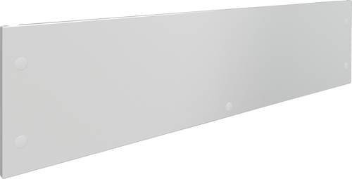 Rittal Frontblende SV 9682.342 aus Stahl in Weiß, B: 120,0 cm, H: 30,0 cm - Bild 1
