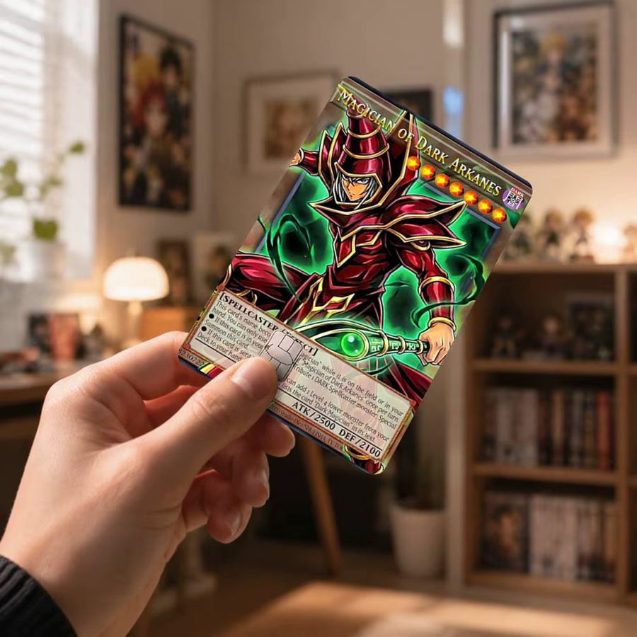 YuGiOh PVC HD Matte Film Skin Aufkleber für Bankkarten und Kreditkarten, wasserfester Dekoraufkleber in Multicolour - Bild 5