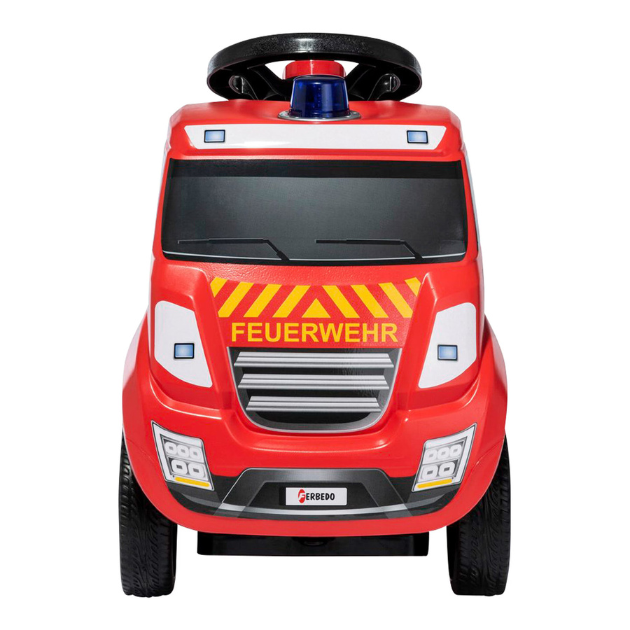 Ferbedo Rutscher Truck, Feuerwehr, ab 1,5 Jahre - Bild 3