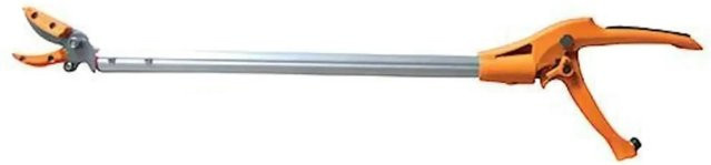 PROREGAL Gartenschere mit Langarm und Aluminium-Griff, Länge: 65 cm - Bild 1