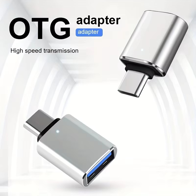 NNBILI 5er Set USB 3.0 OTG Adapter von USB-A Buchse auf USB Typ-C Stecker in Schwarz - Bild 2