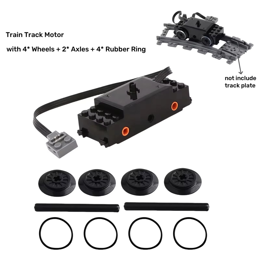 Stemedu Leistungsfunktionen Zugmotor 88002 MOC Power Up Motor, Zubehör - Bild 2
