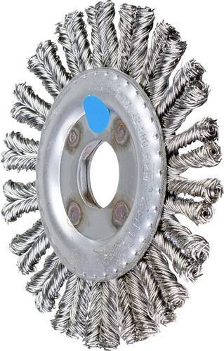 PFERD COMBITWIST PIPE Rundbürste für Winkelschleifer, Edelstahl-Draht Ø 0,50 mm, Durchmesser: 115 mm, Aufnahme: 22,2 mm - Bild 1