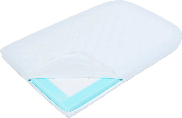 Babybay Matratze MediTex extraluftig mit Komfortschaumkern in Blau, B/T: 140 x 93 cm - Bild 1