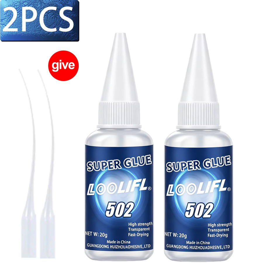 LOOLIFL Superkleber Cyanacrylat-Klebstoff transparent, 20 g - Bild 7