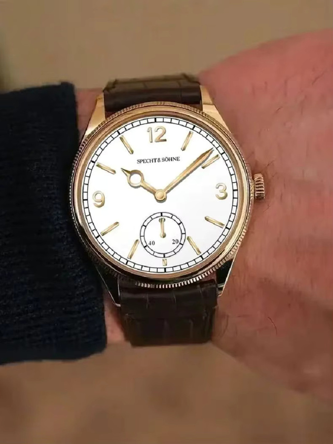 Seagull Armbanduhr, Automatik, Edelstahl, Gold, Herren - Bild 6