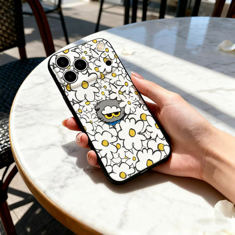 Z-ZO Friends Handyhülle für iPhone 11 bis iPhone 17 Pro Max Plus Air Mini Soft Case in Schwarz und Multicolour - Bild 4