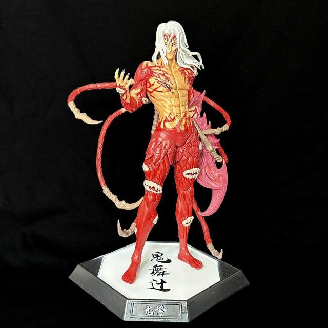 Yiran toy 1 Kimetsu no Yaiba Kibutsuji Muzan Kamado Tanjirou Actionfigur, Kunststoff, ab 14 Jahren - Bild 1