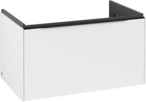 V&B Waschtischunterschrank Subway 3.0 in Weiß, B/T/H: 77,2 x 42,9 x 47,8 cm - Bild 1
