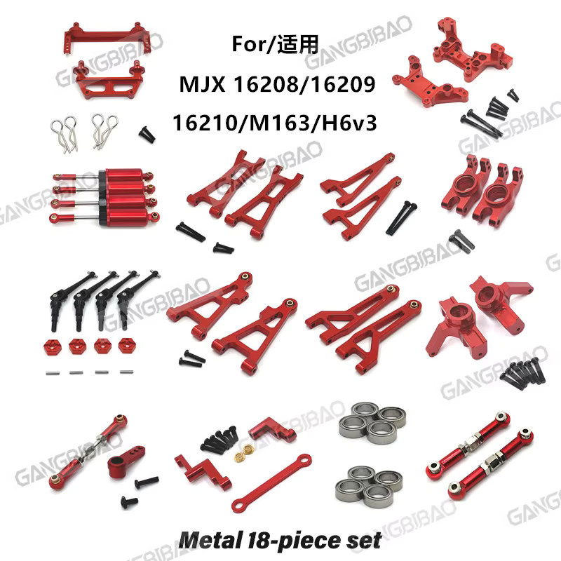 MJX Hyper GO, RC Auto Metall-Ersatzteilsatz, 1:16, Zubehör - Bild 2