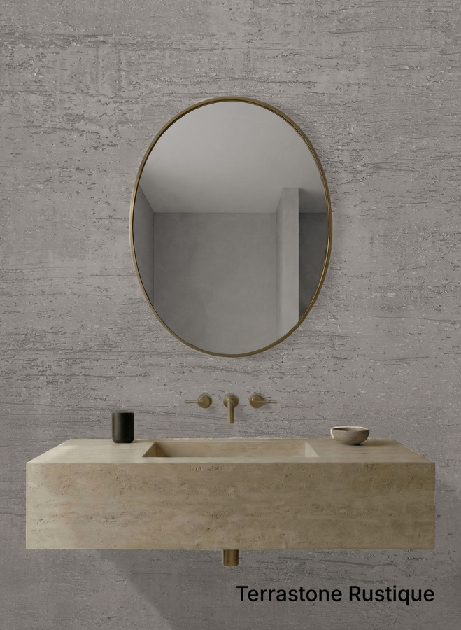 Terrastone Rustique Sample Pack Mumbai Medium in den Farben Braun, Grau und Beige - Bild 1