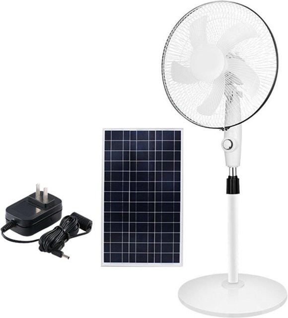 Aimo Standventilator in Weiß mit großem Luftvolumen und 3 Geschwindigkeiten, Höhe: 120 cm - Bild 1