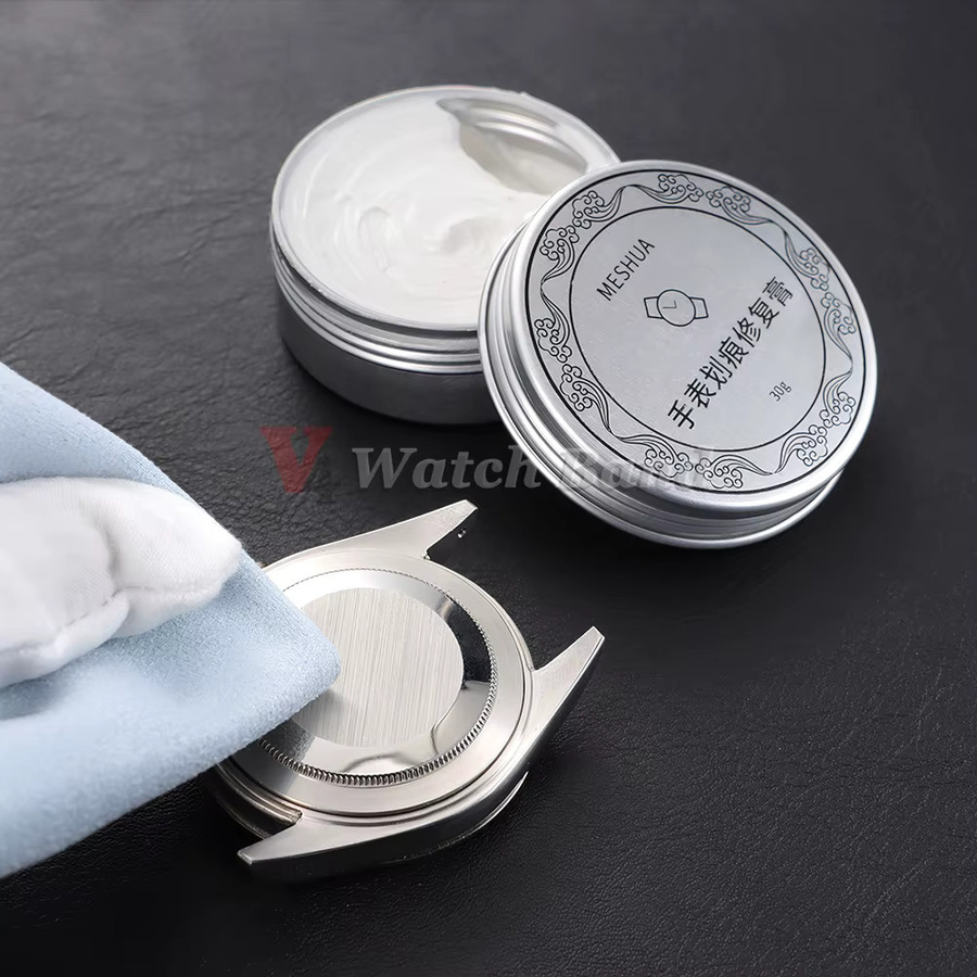 Uhren-Kratzerentferner, Poliercreme für Metalluhren und Schmuck, Silber, Unisex - Bild 3