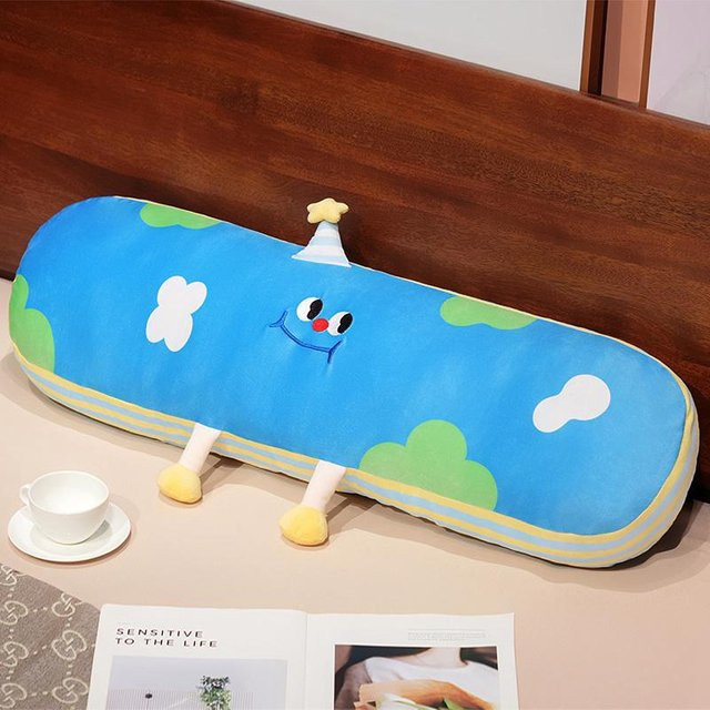 Yiran toy Käse Plüschtier, Blau, 90cm - Bild 1