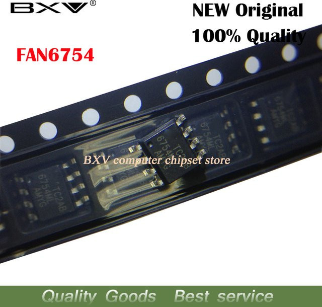10 Stück BXV FAN6754MR integrierter Schaltkreis in Schwarz SOP-8 - Bild 1