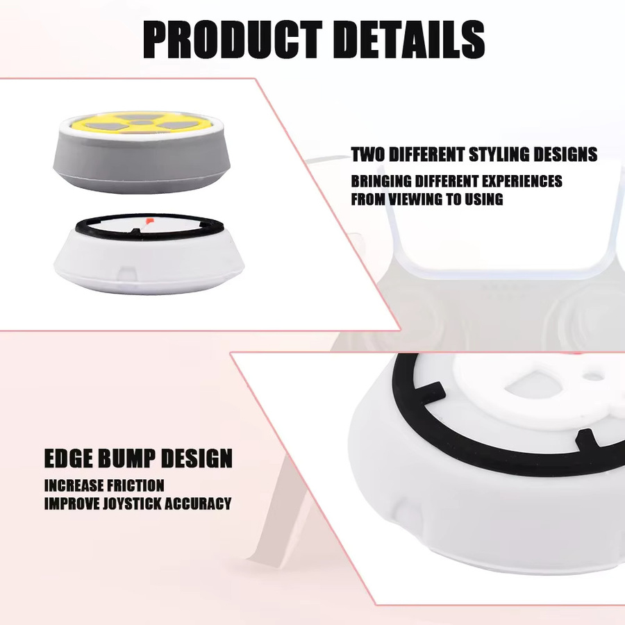 Silikon Daumen Stick Griff Kappe und Joystick Abdeckung für Sony PlayStation, Xbox und Nintendo Switch Pro Controller - Bild 3