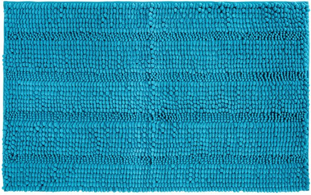 Modern Living Badematte Uwe in Petrol mit rutschfester Unterseite, B/T: 60 x 100 cm - Bild 1