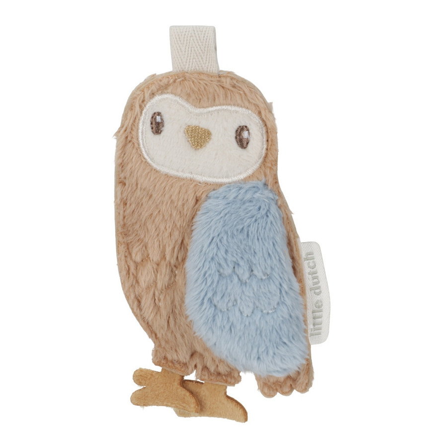 Little Dutch Girlanden-Element Ornament Eule in Braun aus Textil - Bild 1