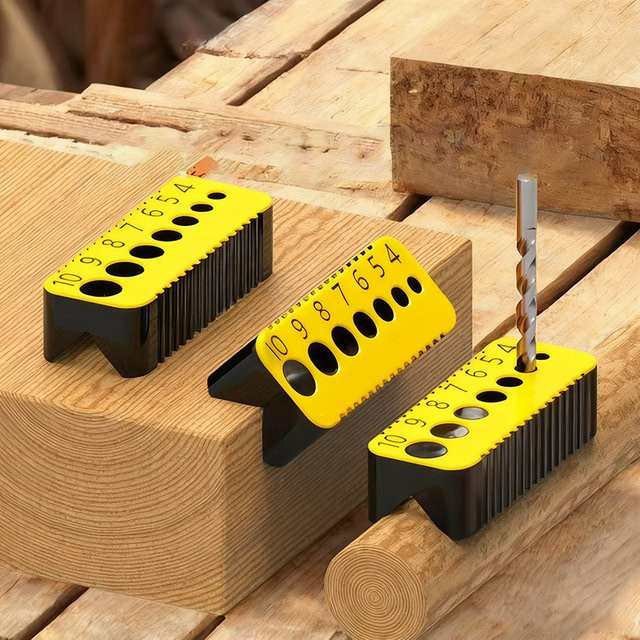 Sommer6 Bohrer Guide für gerade Löcher Multifunktionales Präzisions-Bohrer-Jig DIY Werkzeugset - Bild 1