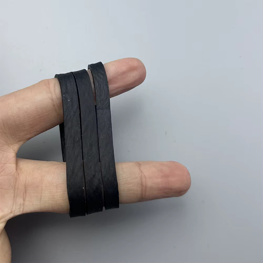 100 Stück elastische Gummibänder in Schwarz für Büro und Schule - Bild 4